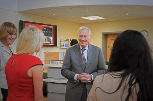 A Royal visit to our new Lincoln office...